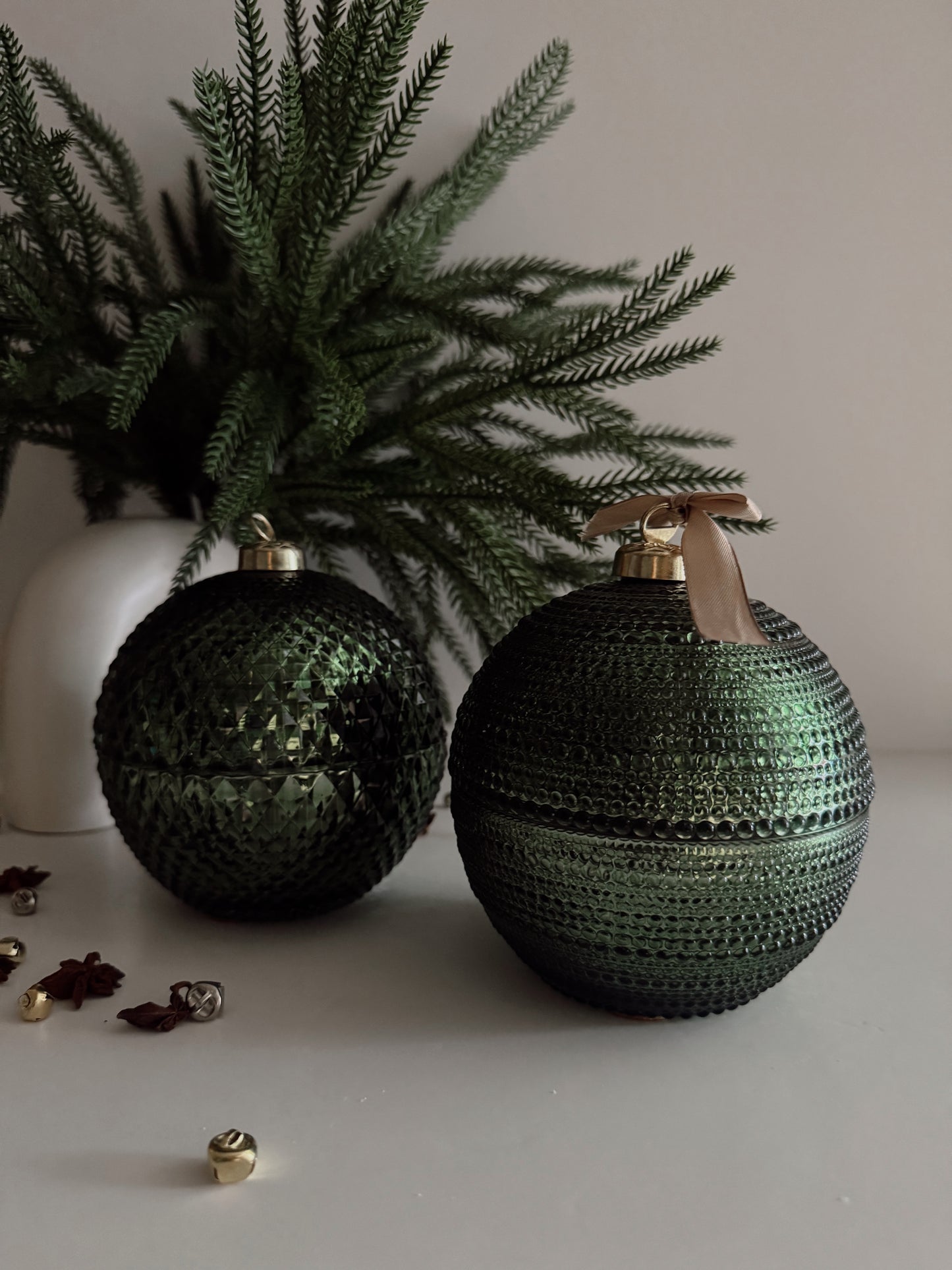 Christmas Sphere Jar