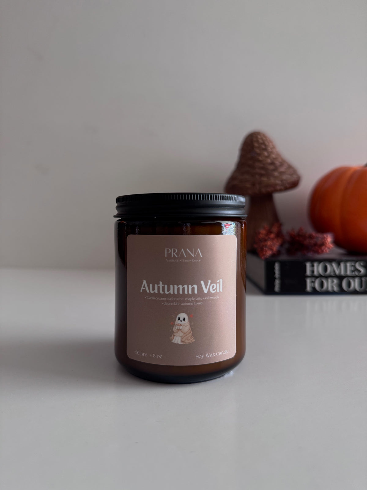 Autumn Veil Candle Jar