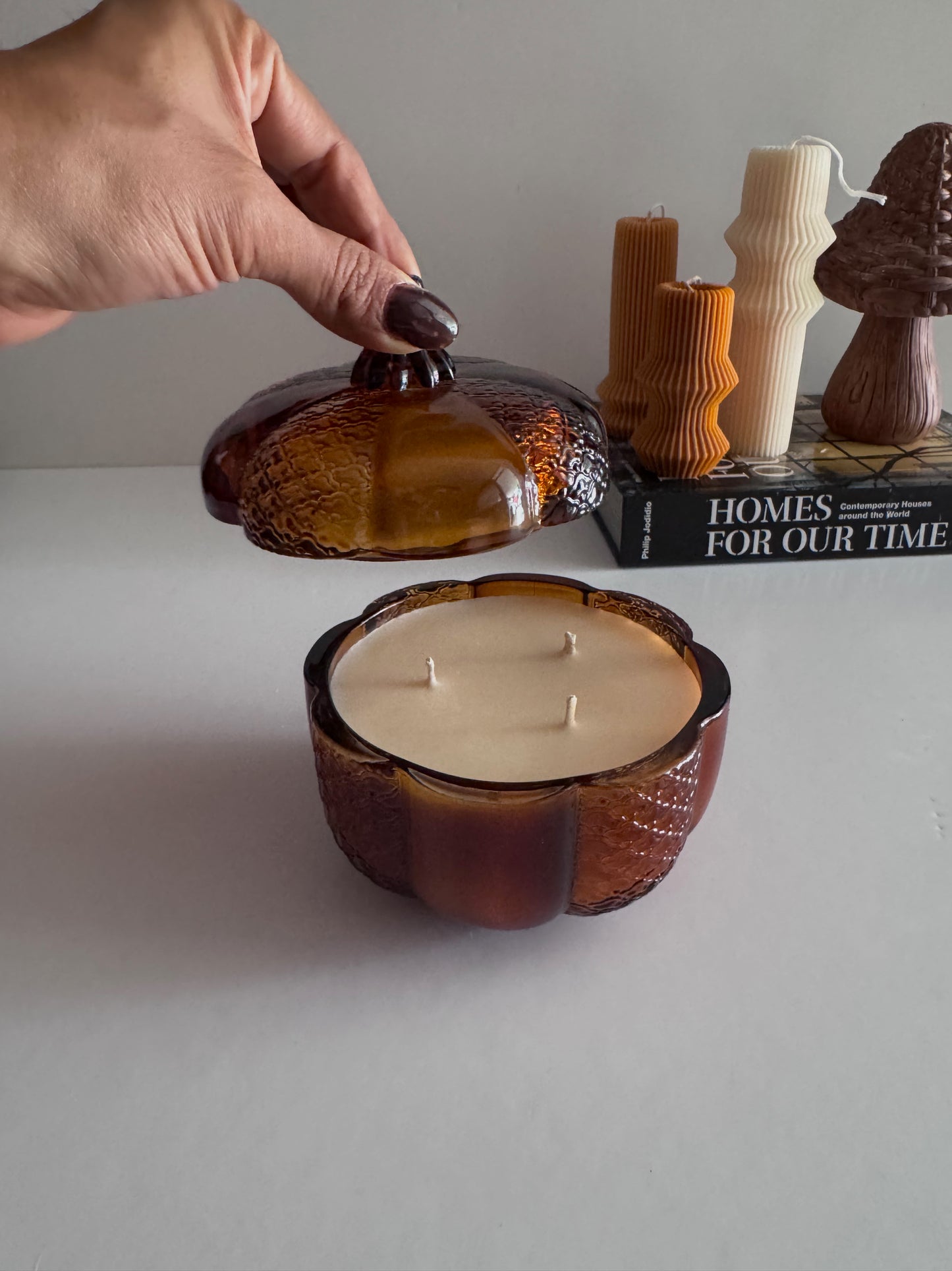 Pumpkin Candle Jar