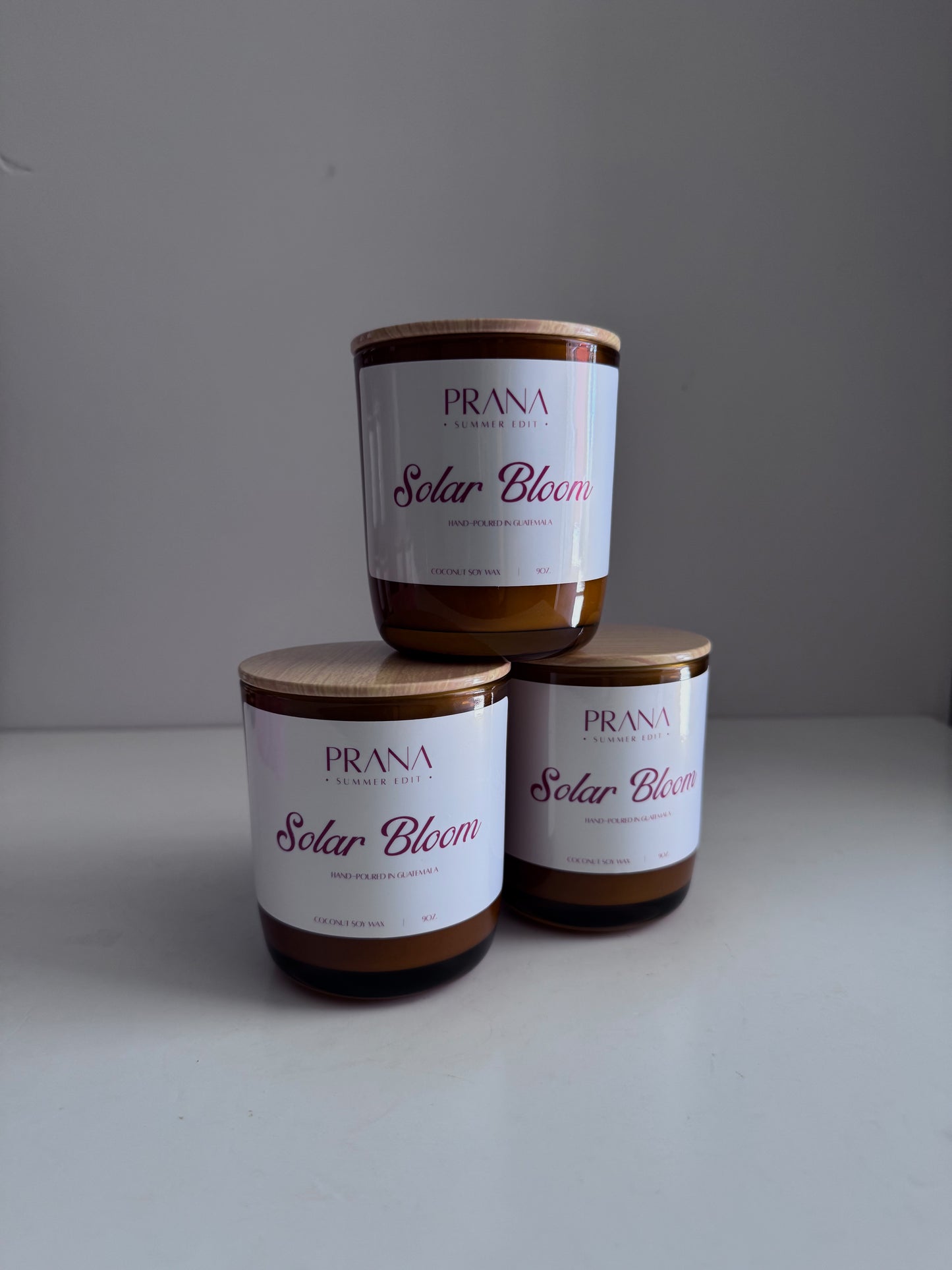 Solar Bloom Candle Jar