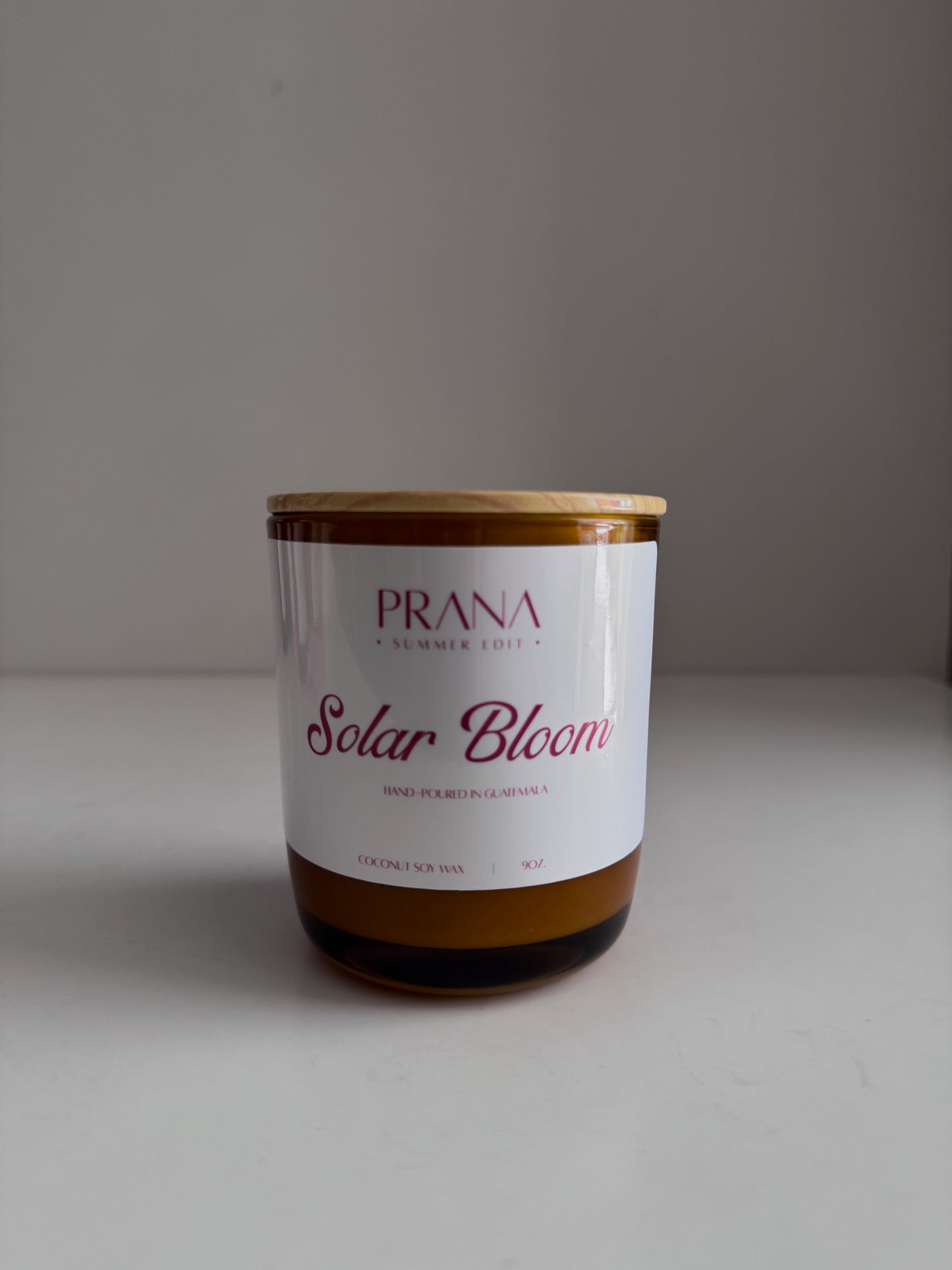 Solar Bloom Candle Jar