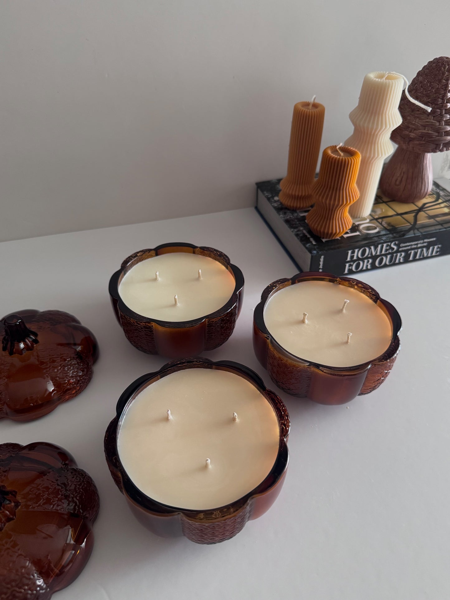 Pumpkin Candle Jar