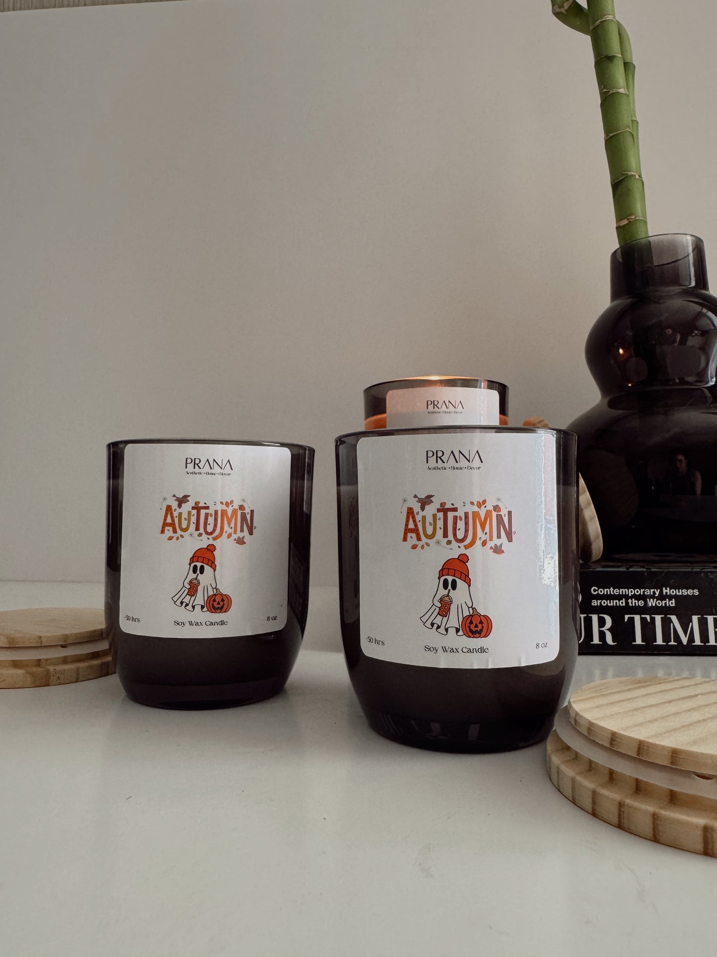 Autumn Candle Jar