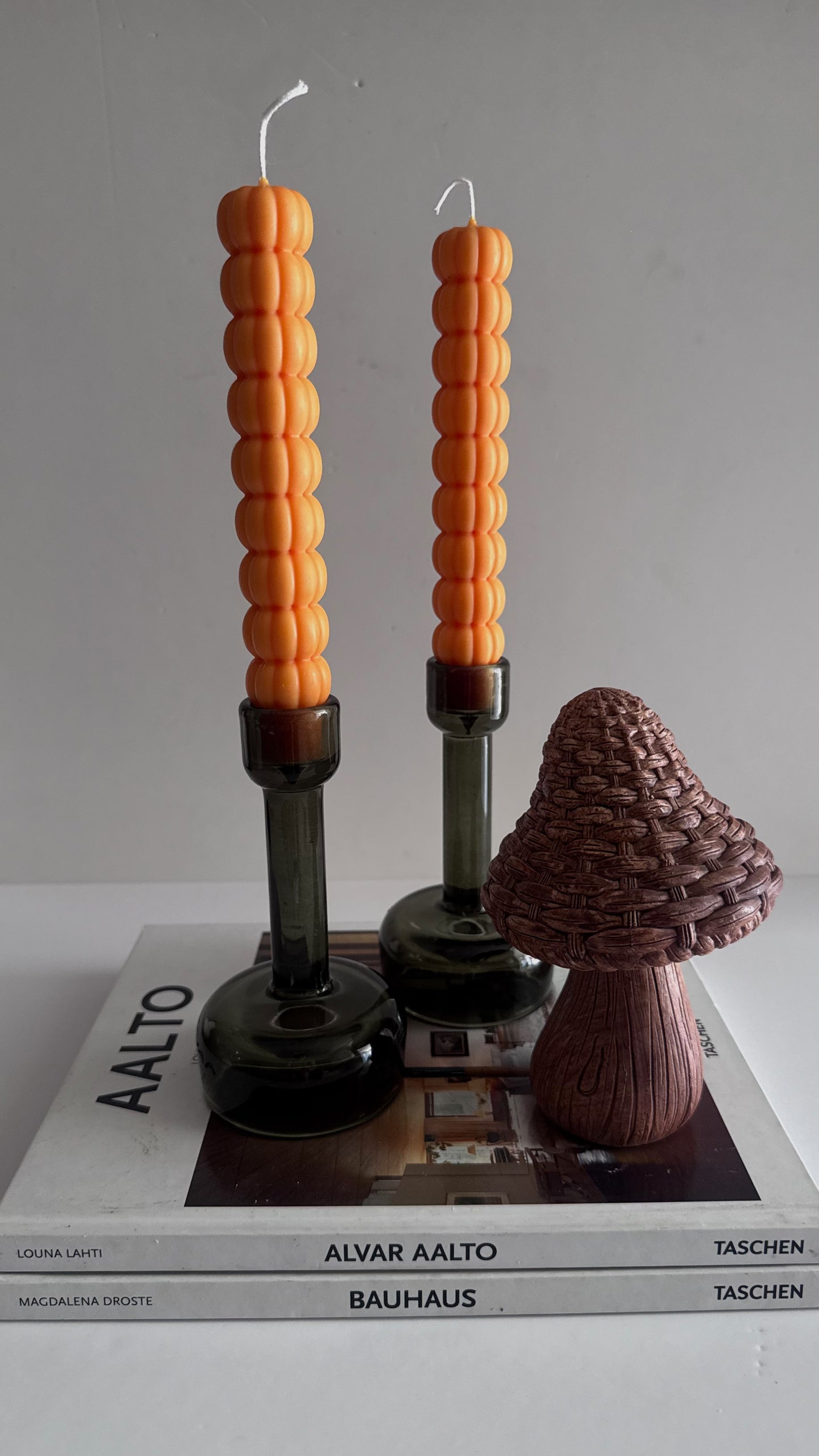 Pumpkin Pillar Candles