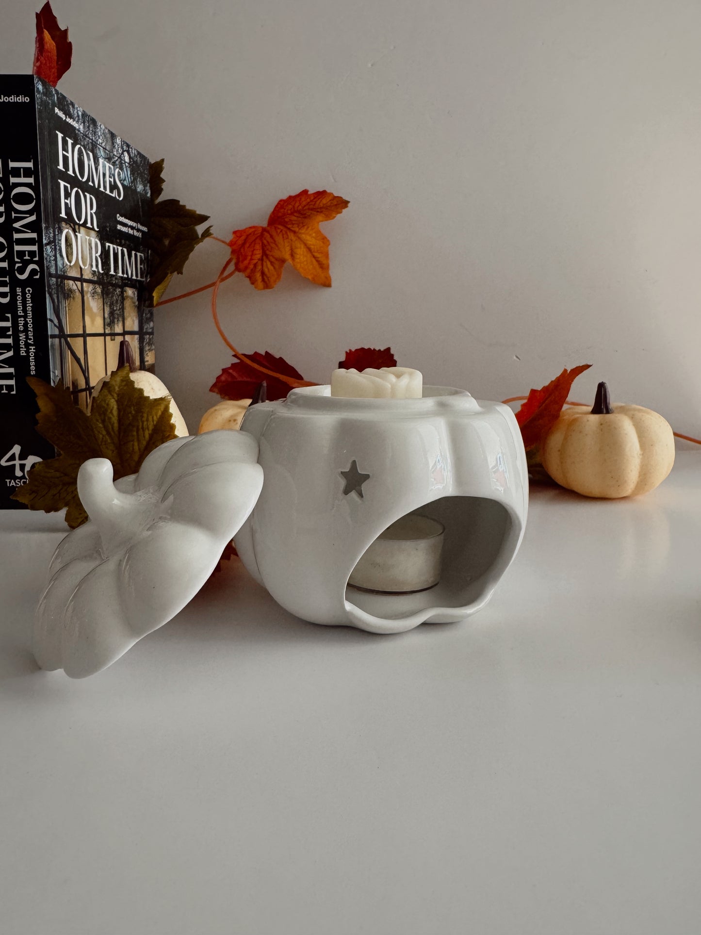 White Pumpkin Burner