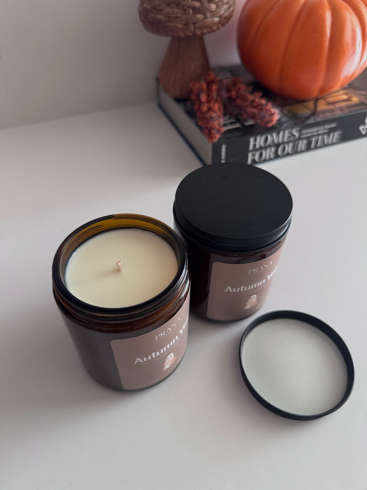 Autumn Veil Candle Jar