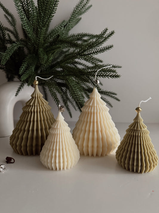Origami Tree Candle