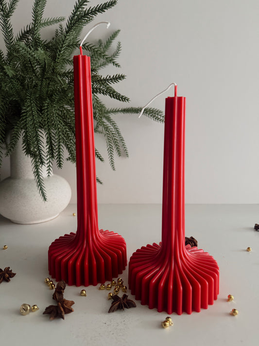 Round Pillar w/Christmas Fragrance