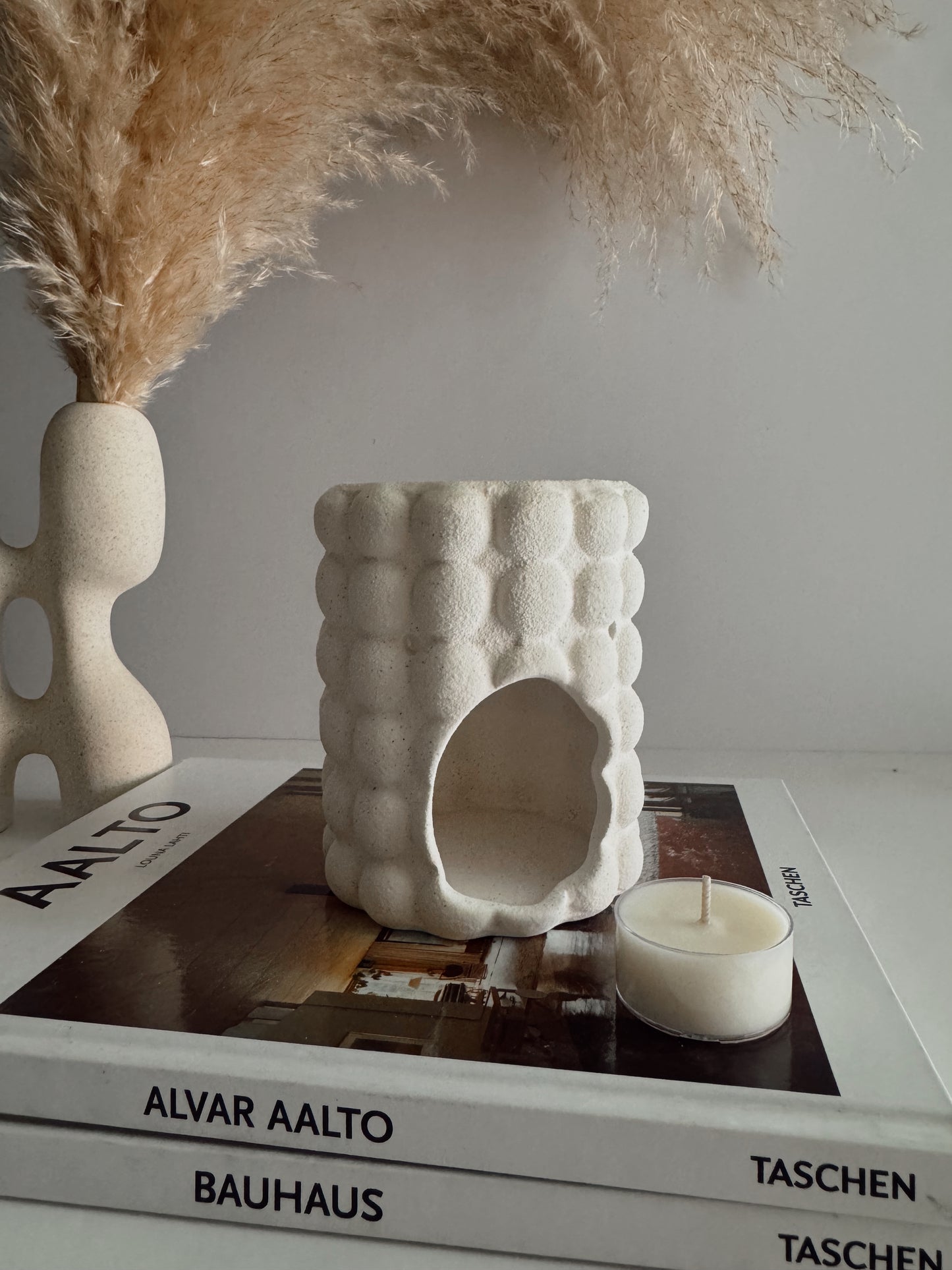Bubble cream burner