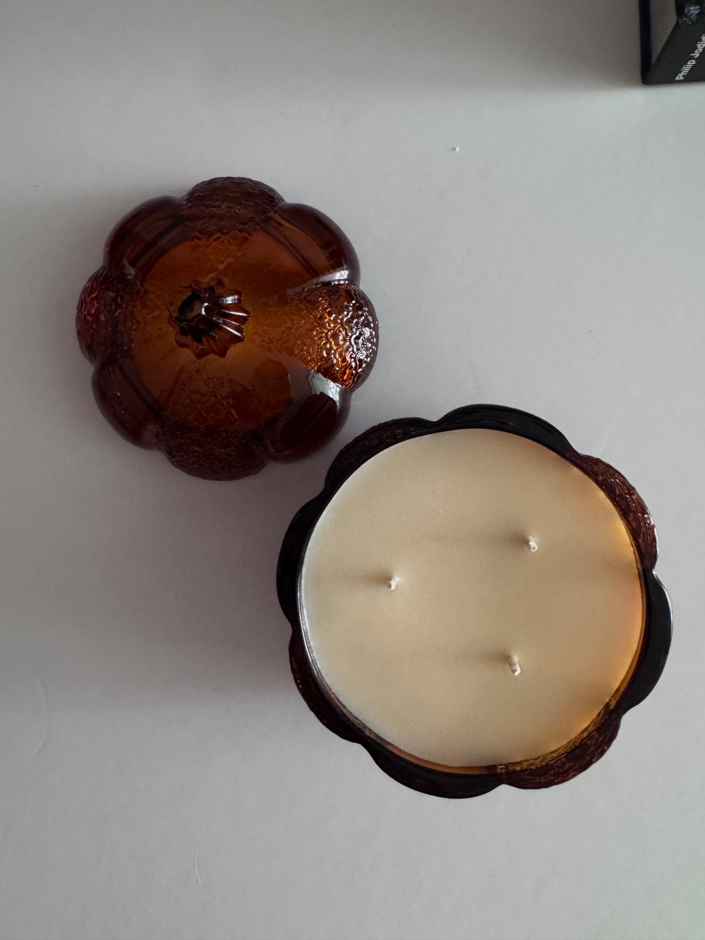 Pumpkin Candle Jar