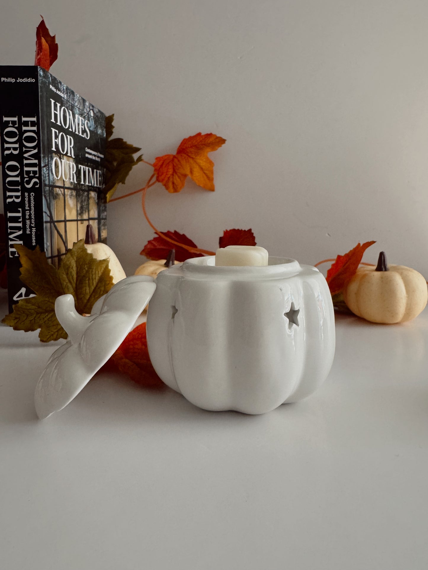 White Pumpkin Burner