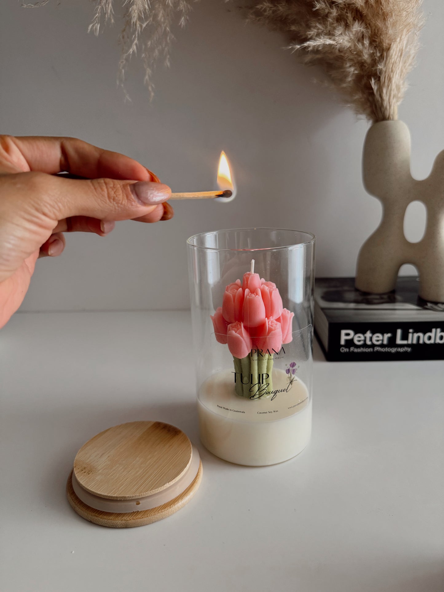 Tulip Bouquet Jar