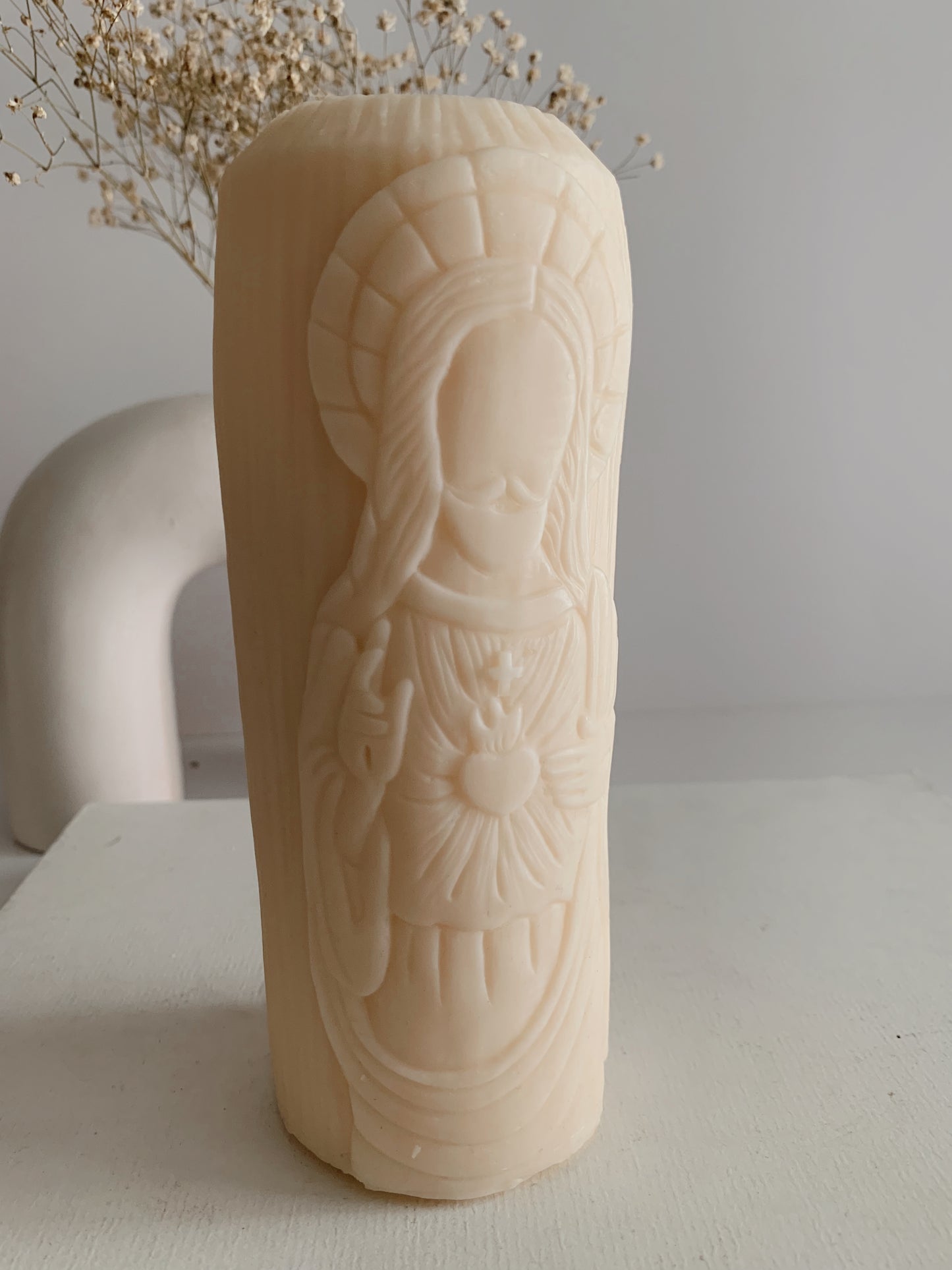 Jesús Pillar Candle