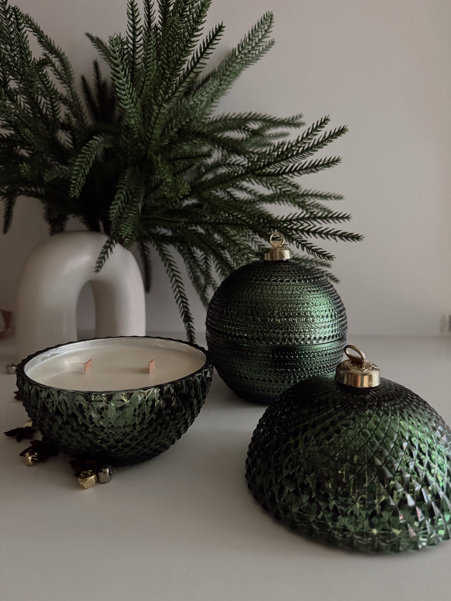 Christmas Sphere Jar