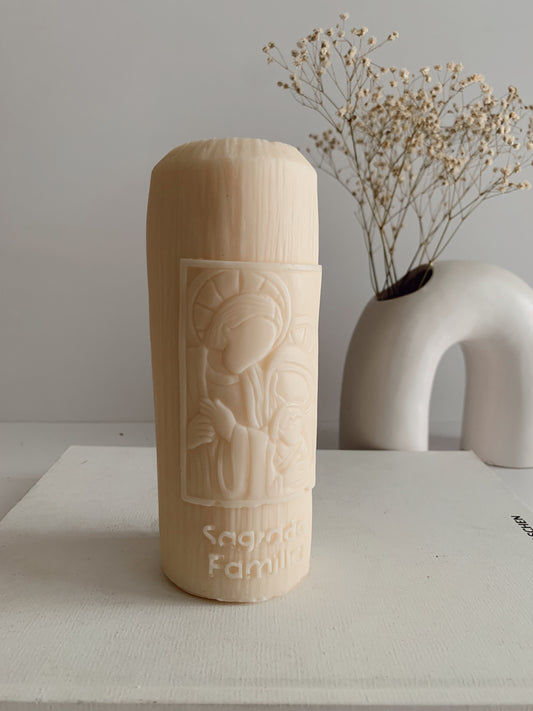 Sagrada Familia Pillar Candle