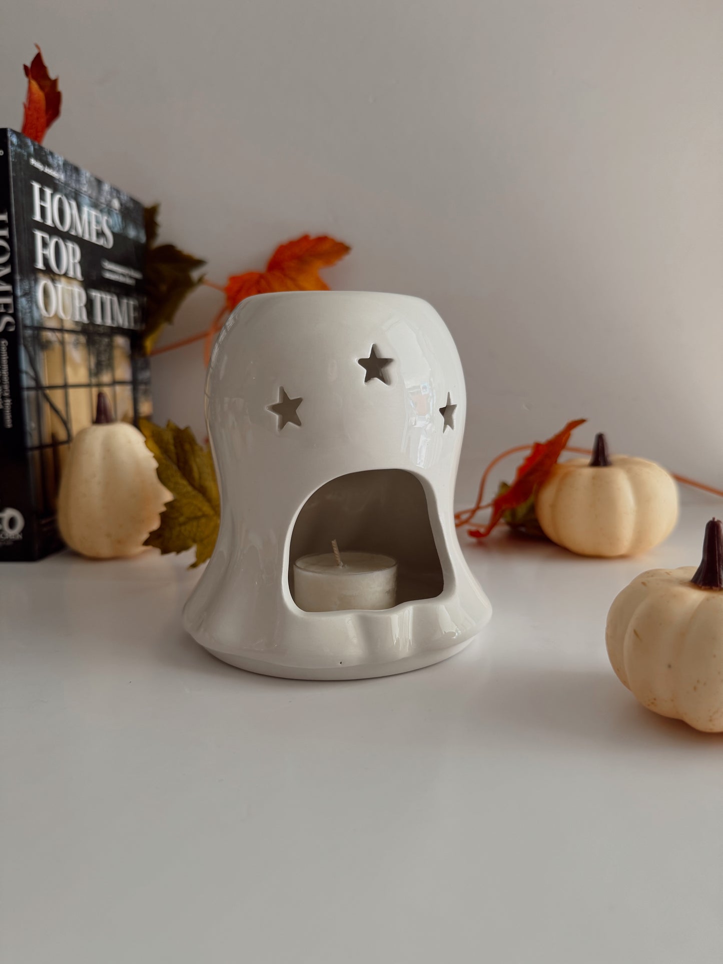 Candy Corn Ghost Burner