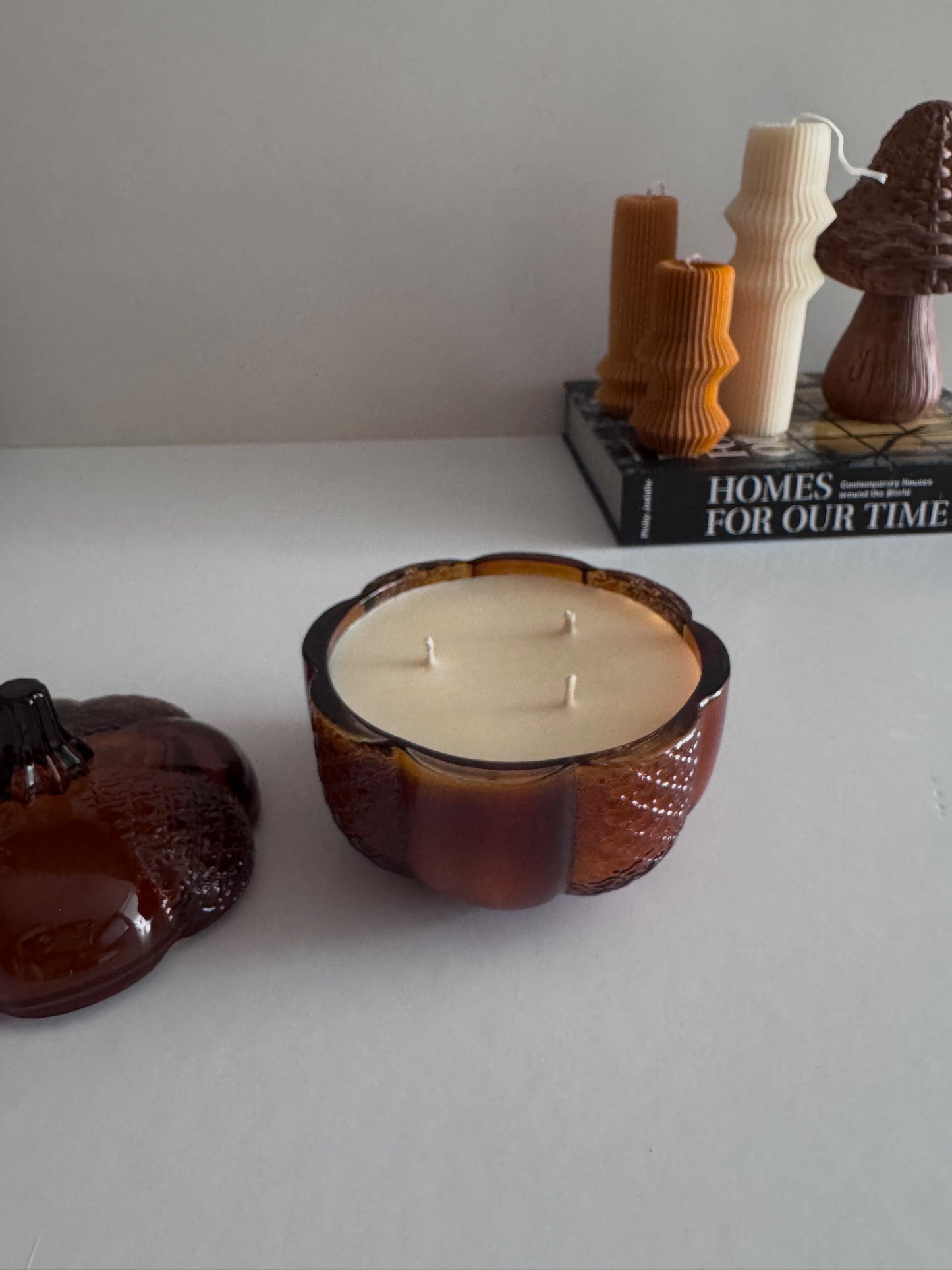 Pumpkin Candle Jar