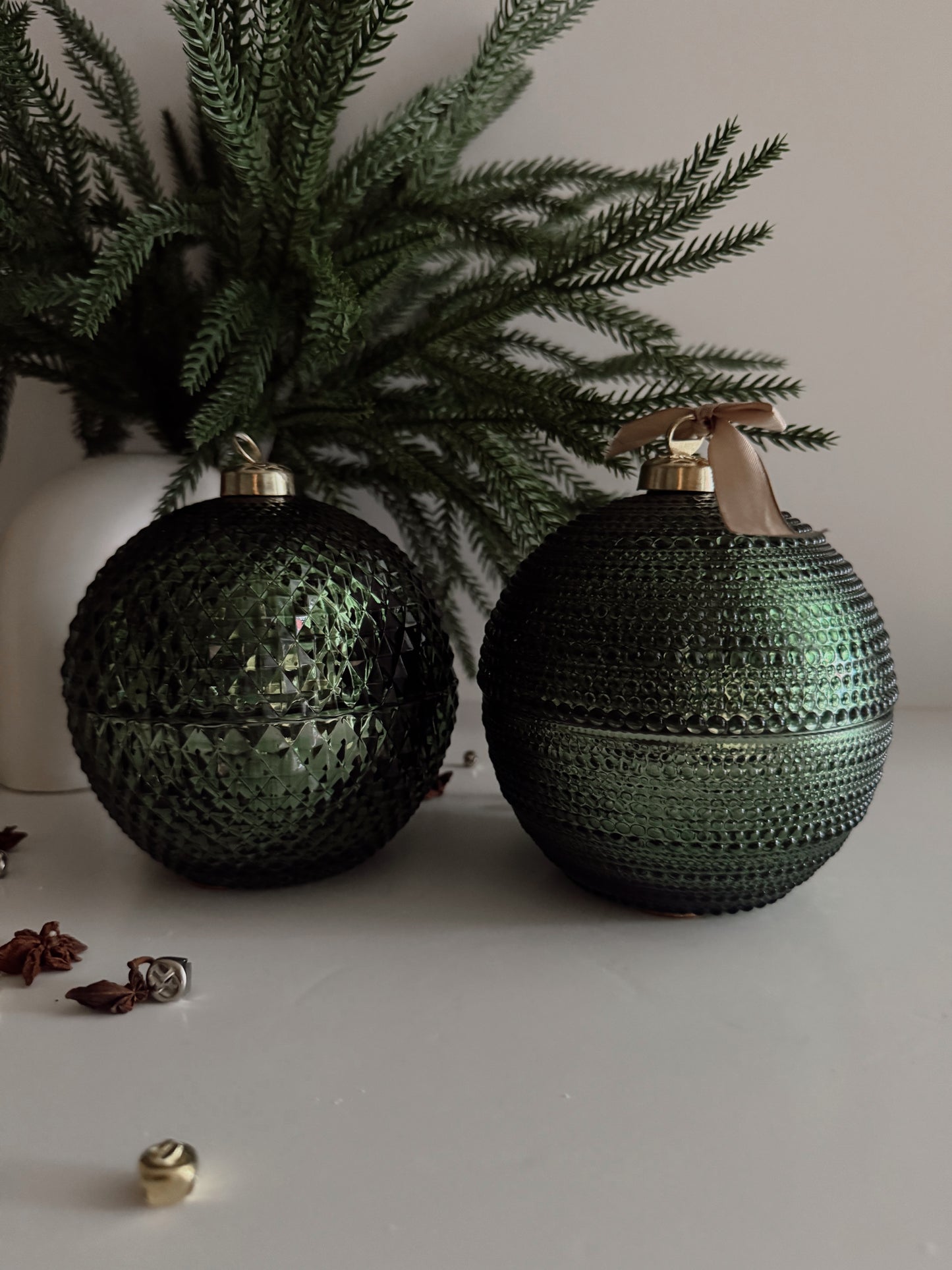 Christmas Sphere Jar