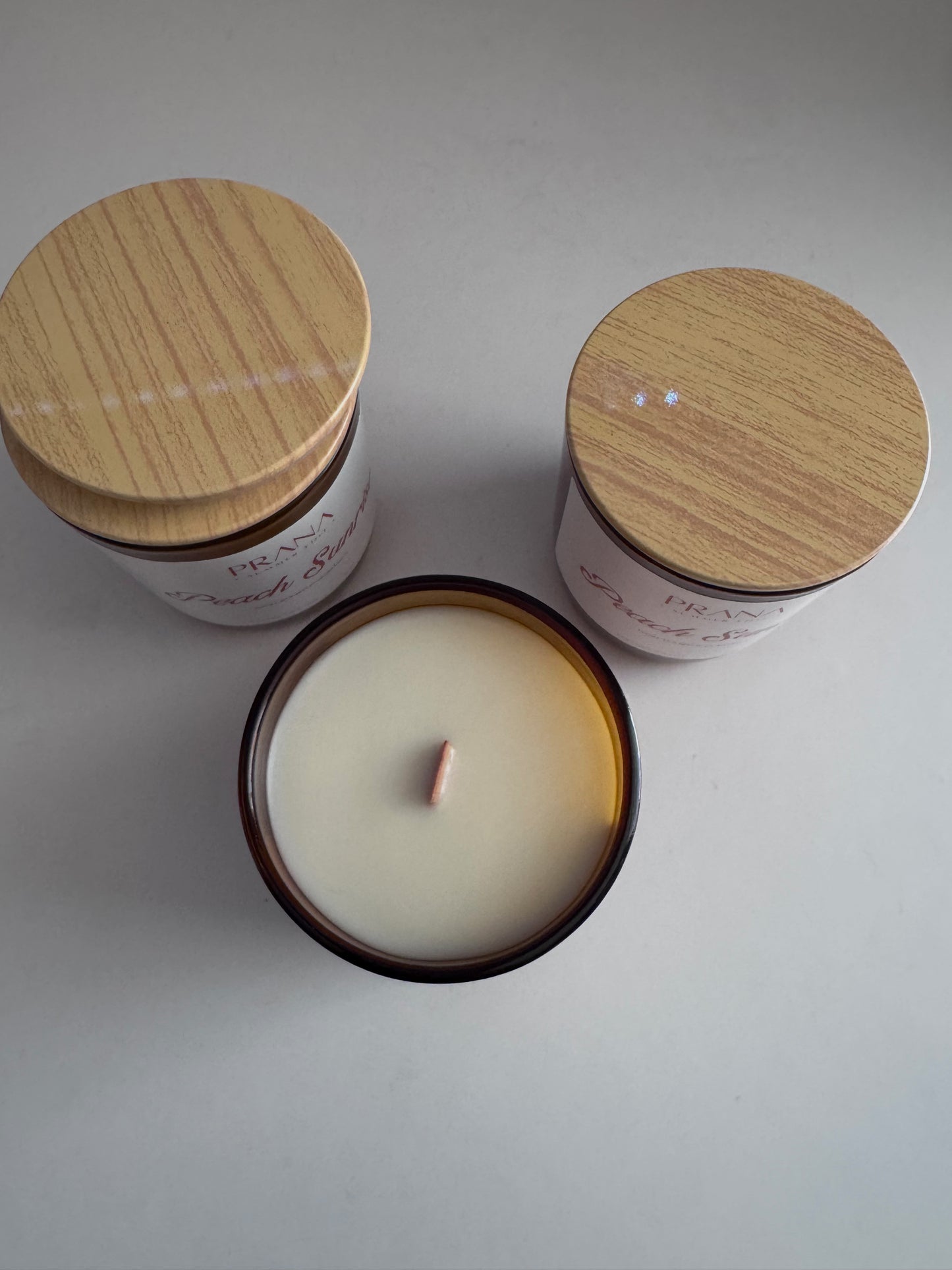 Peach Sunrise Candle Jar